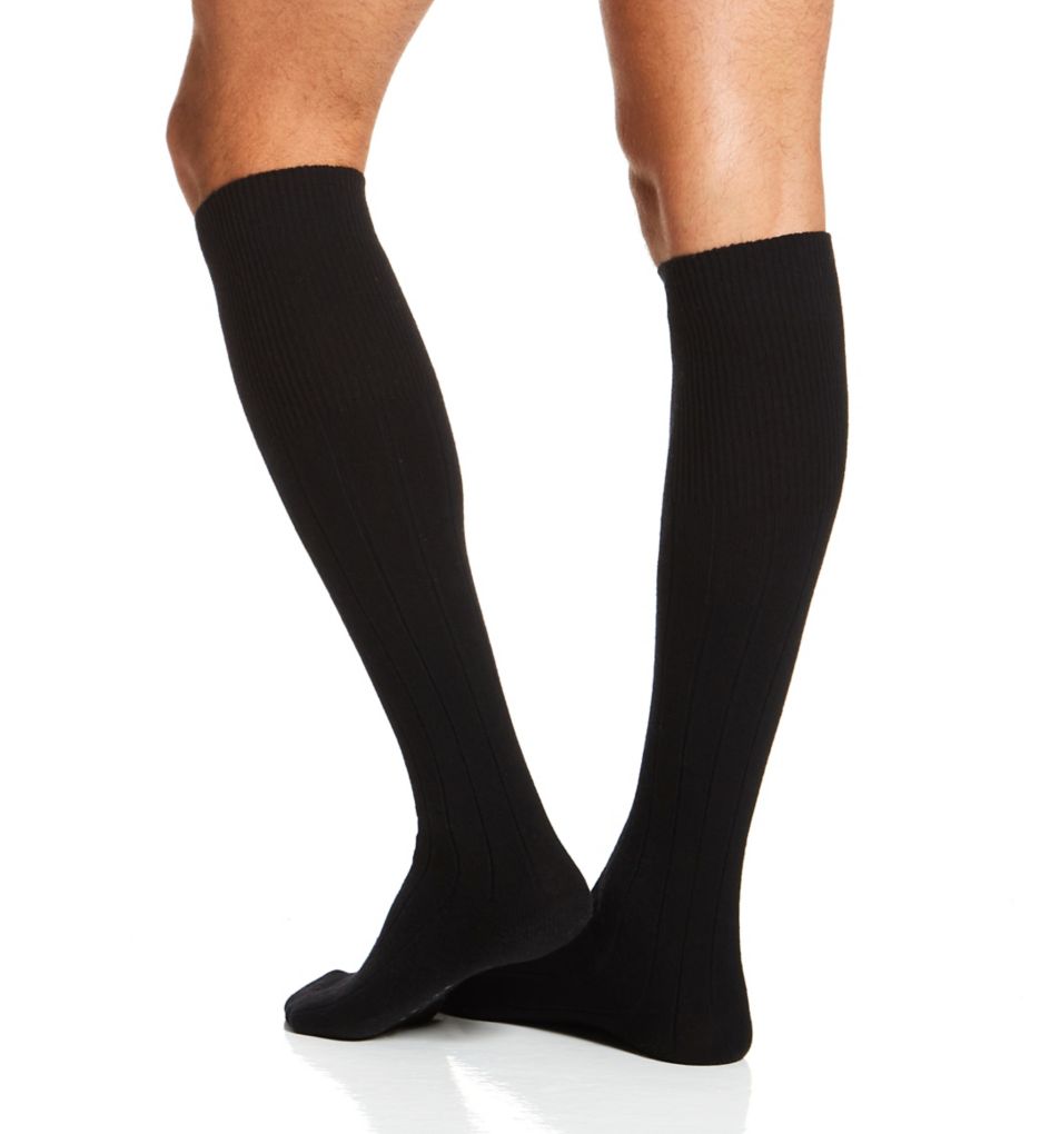 Falke Lhasa Rib Knee High Socks BLK M  - Image 2