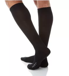 No. 4 Pure Silk Gentlemen Knee High Sock BLK S