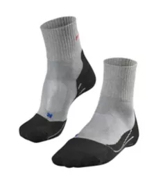 TK2 Short Hiking Sock w/ Coolmax LTGREY S