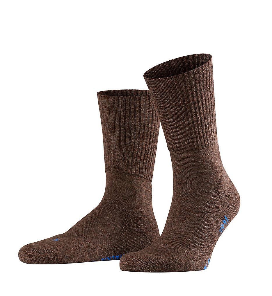 Falke 16486 Walkie Light Wool Short Sport Sock (Dark Brown)