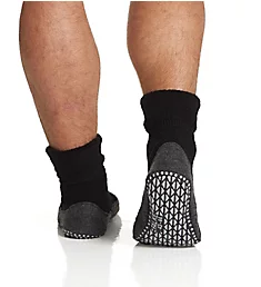 Cosyshoe Slipper Sock w/ Anti-Slip Grippers BLK S