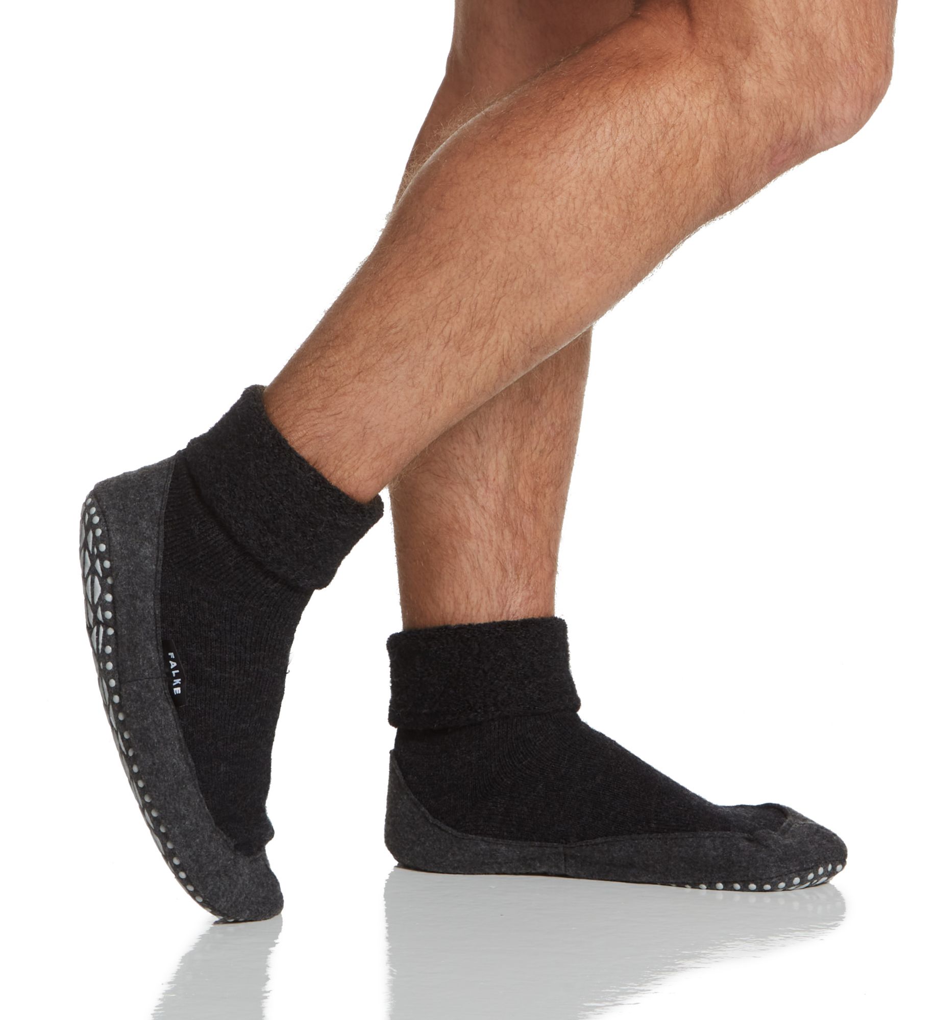 Falke Cosyshoe Slipper Sock w/ Anti-Slip Grippers ANTM S  - Image 1
