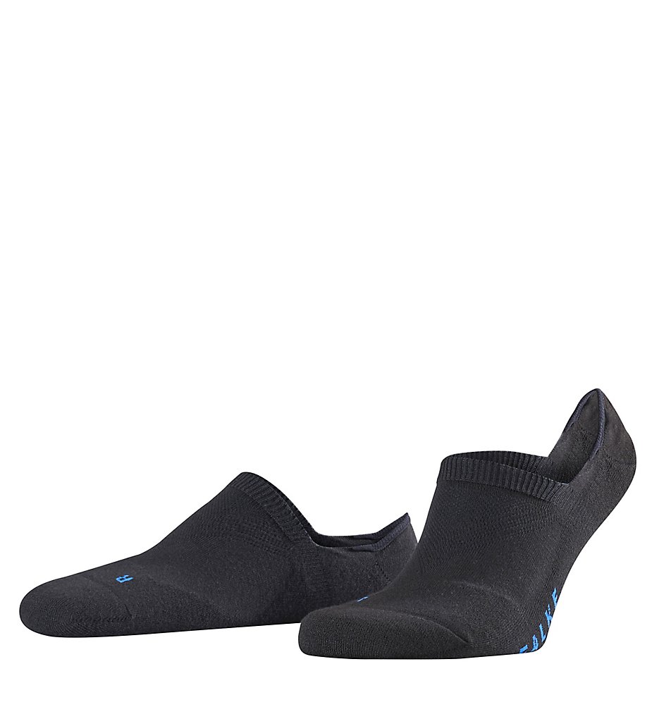 Falke 16601 Cool Kick Invisible Sport Sneaker Sock (Black)