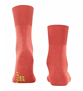 Run Plush Sole Sock Orange L