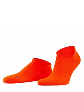 Cool Kick No Show Plush Sneaker Sock Flash Orange M