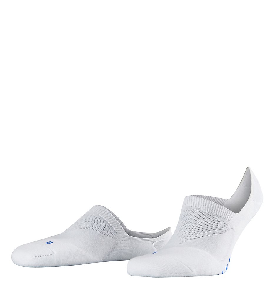 Falke 16609 Cool Kick Sport No Show Sneaker Sock (White)