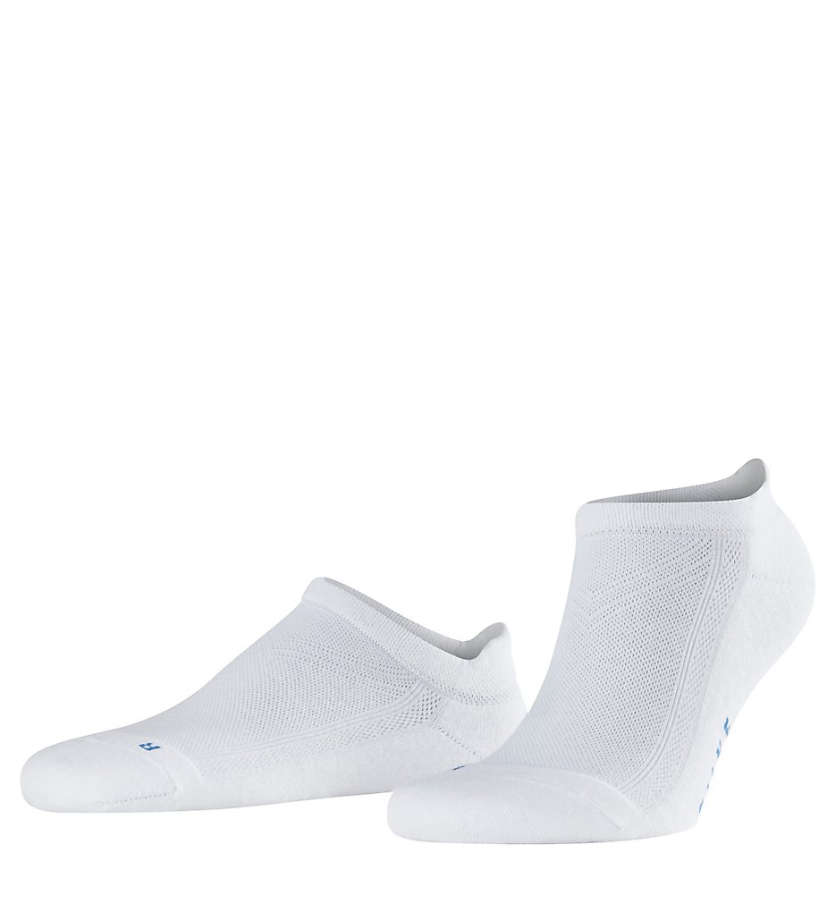 Falke 16609 Cool Kick Sport No Show Sneaker Sock (White)