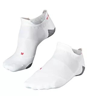 RU5 Invisible Lightweight Run Sock WHT L