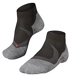 RU4 Short Run Sock w/ Coolmax BLKMX S