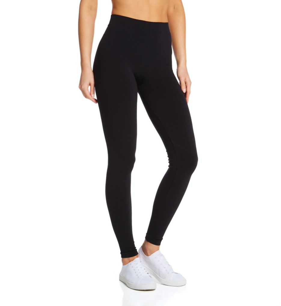 ASSETS by SPANX Women's High-Waist Seamless Leggings - Black XL 1