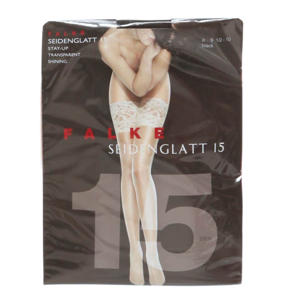 Seidenglatt 15 Transparent Stay Up Thigh Highs-cs1