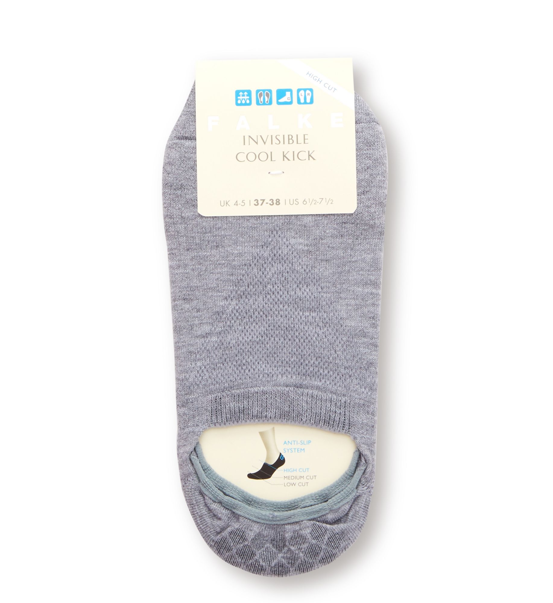 Falke Cool Kick Invisible No-Show Socks Marine S  - Image 1