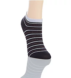 Stripe Shimmer Sneaker Sock Dark Navy S