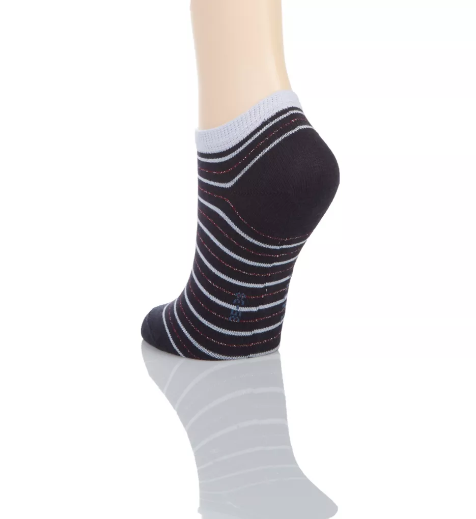 Stripe Shimmer Sneaker Sock