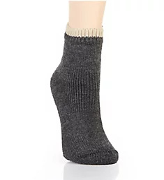 Cosy Plush Short Sock Anthracite S