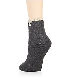 Cosy Plush Short Sock Anthracite S