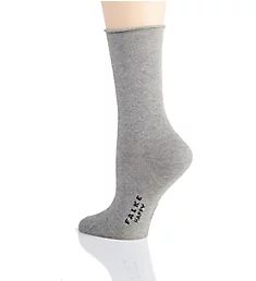 Happy Cotton Comfort Socks - 2 Pack Light Grey S/M