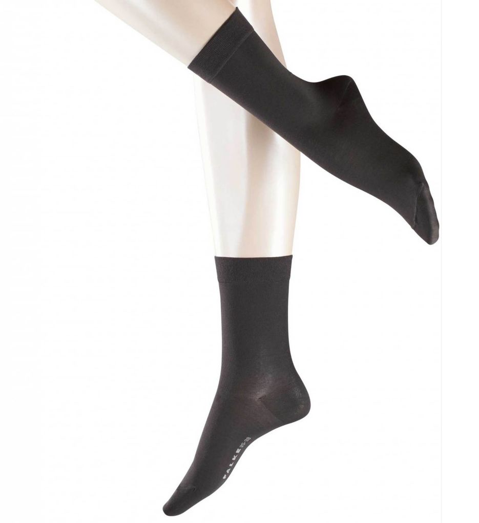 Falke 47673 Cotton Touch Ankle Socks (Black S/M)