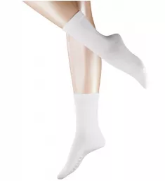 Family Stretch Cotton Crew Socks White S/M