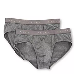 Daily Egyptian Cotton Brief - 2 Pack GrayMe L