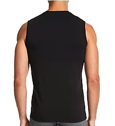 Daily Egyptian Cotton Muscle Shirt - 2 Pack BLK 3XL