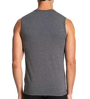 Daily Egyptian Cotton Muscle Shirt - 2 Pack Grayme 3XL