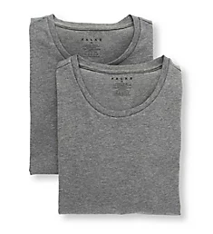 Daily Egyptian Cotton Crew Neck T-Shirt - 2 Pack GrayME 3XL