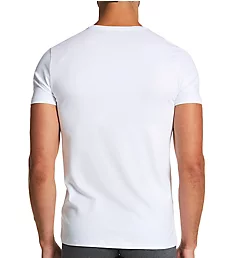 Daily Egyptian Cotton Crew Neck T-Shirt - 2 Pack WHT 3XL