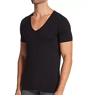 Outlast Deep V-Neck T-Shirt Blk L