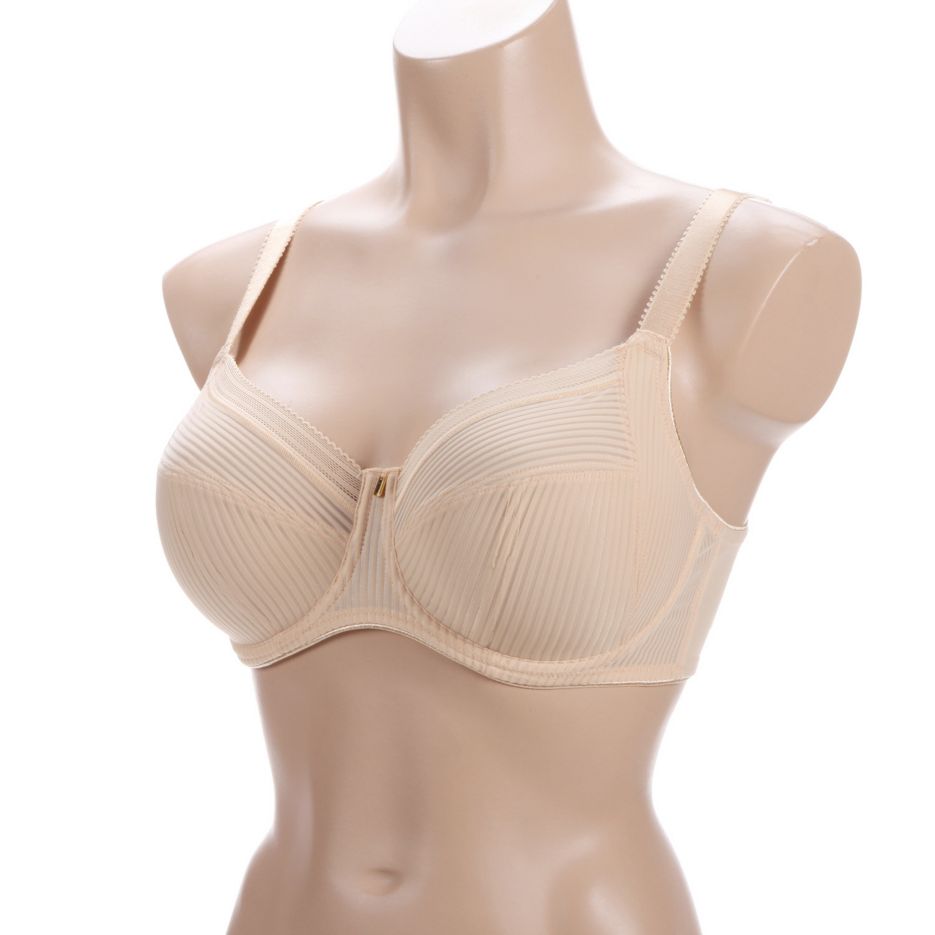 c10 Fantasie Fusion Underwire Full Cup Side Support Bra Light Beige Size  38DDD