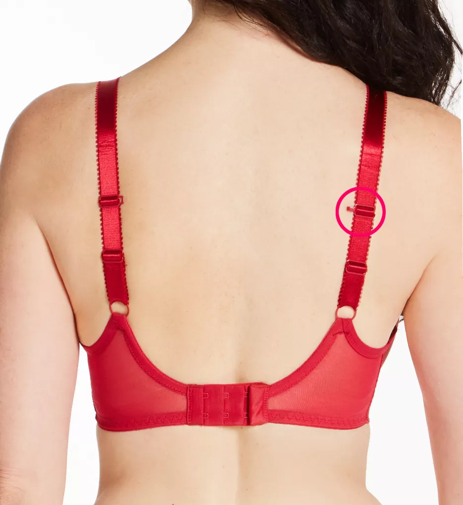 Anne-Marie Moulded T-Shirt Underwire Bra Red 30F