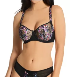 Aurelia Underwire Balconnet Bra Black 30D