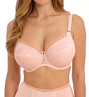 Fusion Lace Underwire Side Support Bra Blush 40H