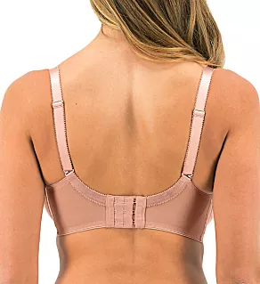 Devote Underwire Side Support Plunge Bra Cafe Au Lait 40FF