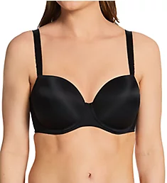 Smoothease Underwire Moulded T-Shirt Bra Black 30D