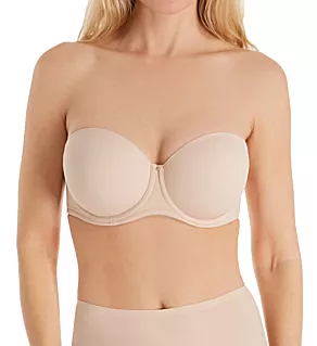 Aura Underwire Seamless Strapless Bra Natural Beige 30DD