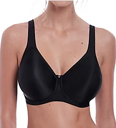 Aura Underwire Moulded Full Cup Bra Black 30D