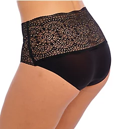 Lace Ease Invisible Stretch Full Brief Panty Black O/S