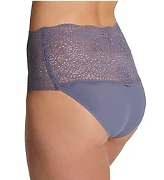 Lace Ease Invisible Stretch Full Brief Panty STEEL BLUE O/S