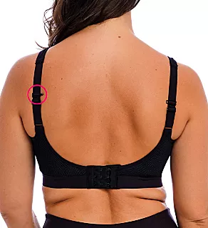 Elevate Underwire Sports Bra Black 30D