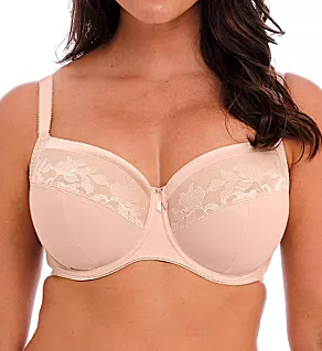 Illusion Underwire Side Support Bra Natural Beige 30H