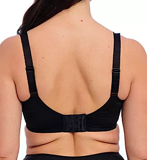 Illusion Underwire Side Support Bra Black 30DD