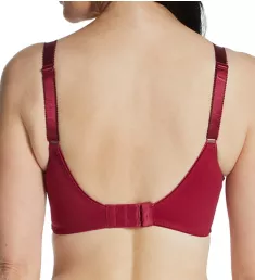 Illusion Underwire Side Support Bra Berry 30DD