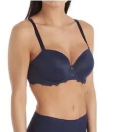 Memoir Underwire Moulded T-Shirt Bra Navy 32D