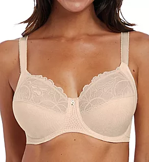 Memoir Underwire Full Cup Side Support Bra Natural Beige 30D