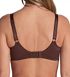 Fusion Underwire Full Cup Side Support Bra Coffee Roast 30D