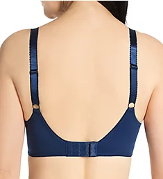 Fusion Underwire Full Cup Side Support Bra Navy 30HH