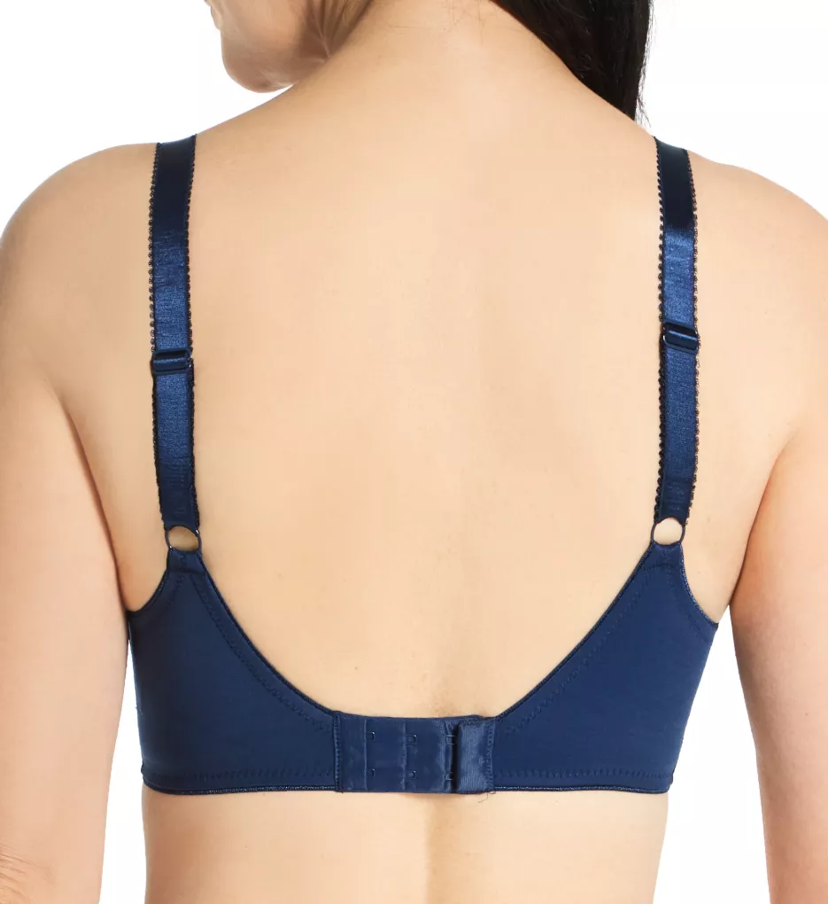 Fusion Underwire Full Cup Side Support Bra Navy 30HH