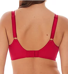 Fusion Underwire Full Cup Side Support Bra Red 30D