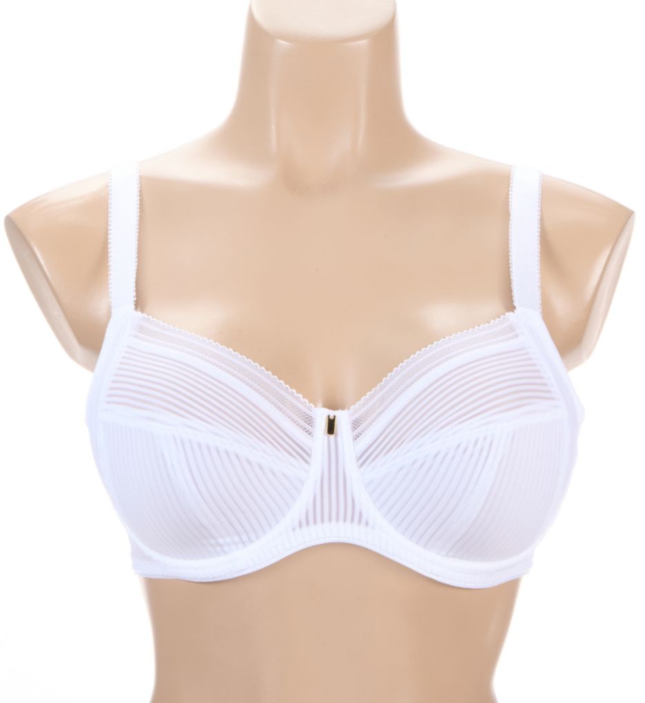 Fantasie Fusion Underwire Full Cup Side Support Bra White 40H  - Image 1
